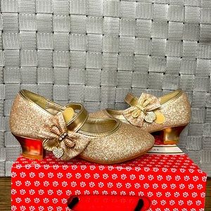 Little girl sparkle heels